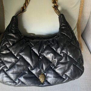 Kurt Geiger Black Kensington Soft Large Hobo Bag